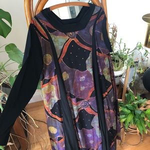 🌈Bohemian Starlight Long Sleeve Maxi Dress